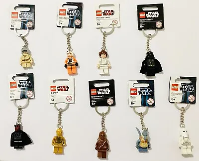 Buy Original LEGO STAR WARS Keyring Keychain Various Characters Lego Mini Figures • 4.99£