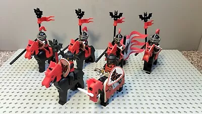 Buy Lego Classic / Vintage Castle Frights Knights 6 Mountedminifigures • 65£