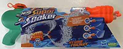 Buy Nerf Supersoaker Hydro Frenzy Water Blaster Gun 3-IN-1 WILD SOAKAGE • 15.95£