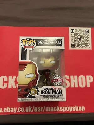 Buy Iron Man (Space) #634 Funko Pop Marvel Games • 9£