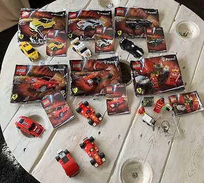 Buy 8 X Lego Shell V-Power Ferrari Promotional Sets & Pit Crew • 40£