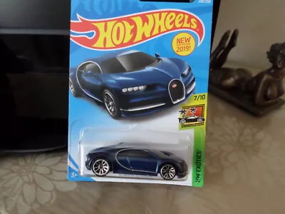Buy Hot Wheels Bugatti Chiron US Long Card. • 18.99£