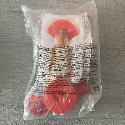 Buy McDonalds Happy Meal Toy - Barbie 1999 - Barbie In Red Dress & Hat - New • 6.99£