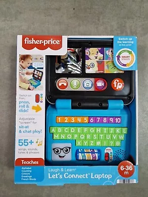 Buy Fisher-Price Laugh & Learn Let's Connect Laptop Educational Play 6 Months+ • 21.50£