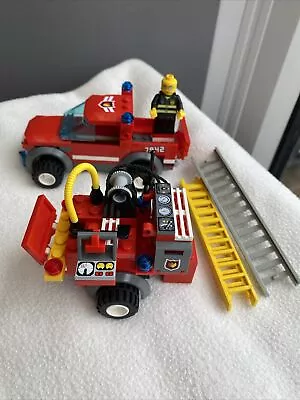 Buy 🔥 LEGO City: Off Road Fire Rescue 7942, Not Complete Truck Trailer Spares • 0.99£