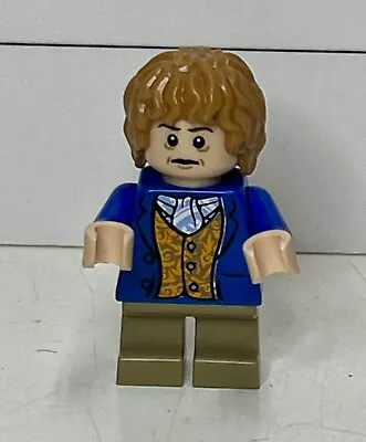 Buy LEGO Bilbo Blue Coat Lor057 Original Minifig Lotr Hobbit Lord Rings • 136.43£