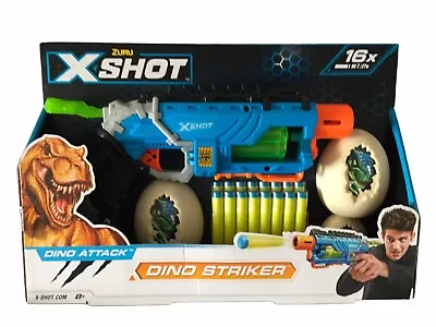 Buy Zuru X-Shot Dino Attack Dino Striker Gun Compatible With Nerf • 10.99£