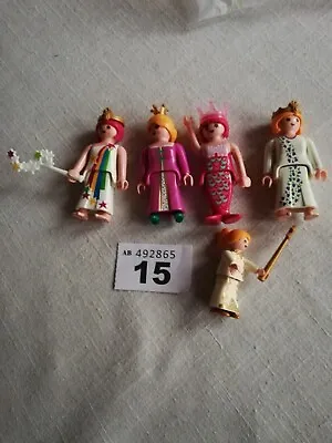 Buy Playmobil Figures Princess Queen Mermaid 4 Adult 1 Child • 9.99£