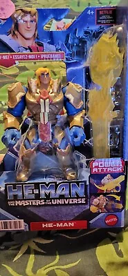 Buy He-Man Action Figure Power Attack Masters Of The Universe 15cm • 7.99£