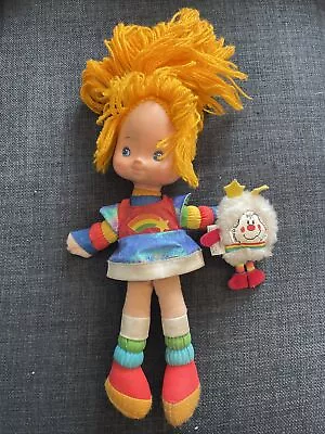 Buy Vintage 1983 Rainbow Brite Doll - Hallmark Cards - Mattel Collectable Retro Toy • 20£