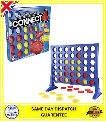 Buy Classic Game Of Connect 4 Strategy Board Game For Kids Hasbro • 12.59£