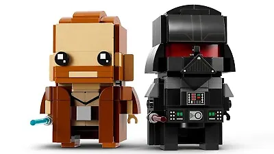 Buy Lego Brickheadz Obi-Wan Kenobi & Darth Vader (40547)  - BNIB - UK • 18.99£