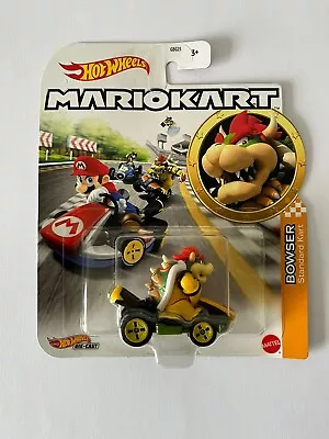 Buy Mario Kart Bowser Hot Wheels Die-cast Standard Kart - Nintendo • 11.99£