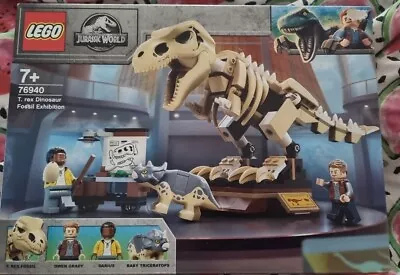 Buy LEGO 76940 Jurassic World: T. Rex Dinosaur Fossil Exhibition. Brand New Sealed • 28.95£