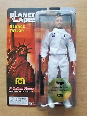 Buy MEGO Planet Of The Apes 8 Inch Action Figure George Taylor [Euro Excl] Ltd /1000 • 24.99£