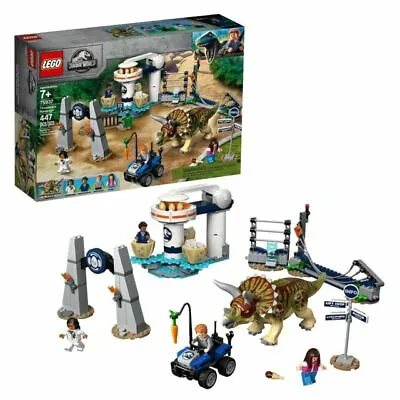 Buy LEGO 75937 Jurassic World Triceratops Rampage New And Sealed  • 64.95£
