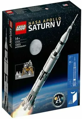 Buy LEGO Ideas NASA Apollo Saturn V 21309 BRAND NEW & SEALED - Retired • 200£