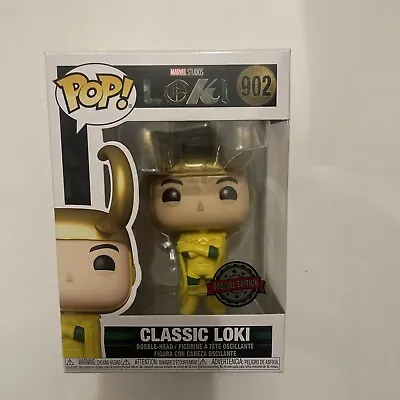 Buy Funko Pop! Marvel Studios Loki Action Figure - Classic Loki • 13£
