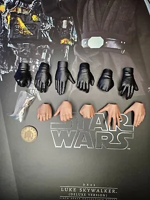 Buy Hot Toys Star Wars Mandalorian Luke Skywalker DX23 Hands X 11 Loose 1/6 Scale • 39.99£