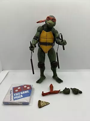 Buy Neca - Teenage Mutant Ninja Turtles - 1990 Movie Action Figure: Michelangelo • 24.99£