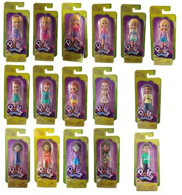 Buy Mattel Polly Pocket GKL29 Modepuppen Verschiedene Outfits 16er-Set Sammelfiguren • 51.87£