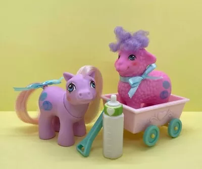 Buy My Little Pony G1 Baby Pony And Pretty Pal Fleecy And Woolly Vintage • 75£