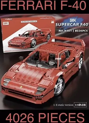 Buy Ferrari (1987) F-40 (4026) Pieces Uk Stock • 165£