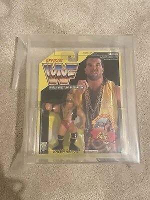 Buy WWF WWE Hasbro Razor Ramon Yellow Series 7 MOC UKG Graded 85 • 899£