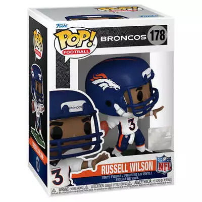 Buy Officially Licensed Funko NFL: Broncos Russell Wilson Pop! Vinyl Action Figure • 16.14£
