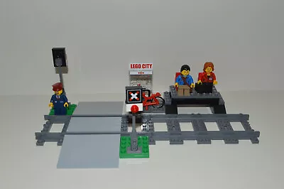 Buy Lego Station,  Level Crossing And Figures From 60051 Passenger Train • 14.95£