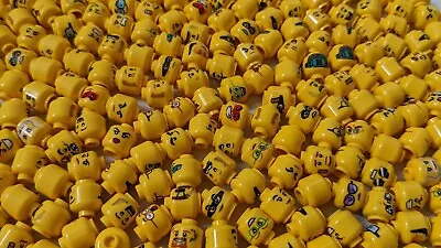 Buy LEGO Minifig Head Bundle (x10) - Huge Minifigure Lot - Brand New & Custom Design • 5.99£
