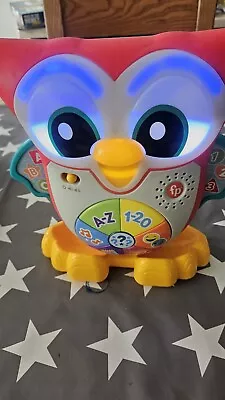 Buy Fisher-Price Linkimals Light-Up & Learn Owl, English Version, Interactive Musica • 4.99£
