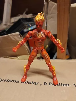 Buy 2002 Toybiz Marvel Legends Fantastic Four Human Torch Articulated Figure • 4.99£