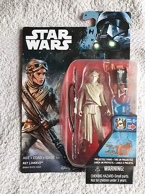 Buy Star Wars Rey Jakku 3.75  Figure The Force Awakens • 6£