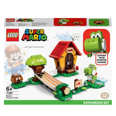 Buy LEGO Super Mario: Mario's House & Yoshi Expansion Set (71367) • 15£