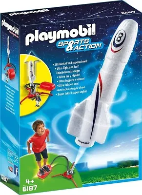 Buy Playmobil Sports & Action Rocket With Jump Booster 6187 New & Original Packaging Rocket • 58.58£