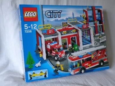 Buy Lego City 7208 - Fire Station New And Sealed • 149.95£