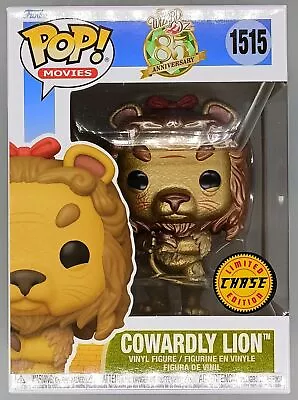Buy #1515 Cowardly Lion Metallic Chase Wizard Of Oz Funko POP Brand New In Protector • 44.99£