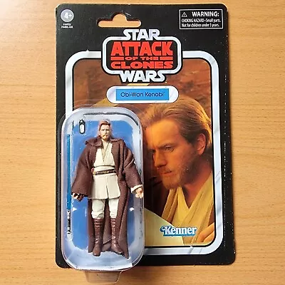 Buy Star Wars Vintage Collection Obi-Wan Kenobi 3.75  Figure Attack Of The Clones • 17.48£