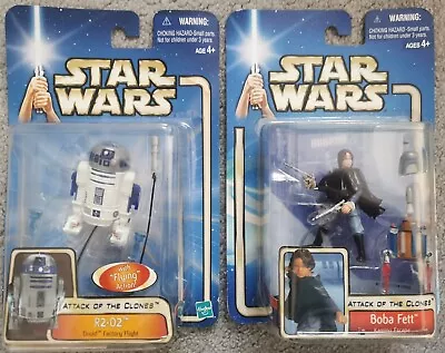 Buy Star Wars Attack Of The Clones - R2-D2 And Boba Fett.  • 9.99£