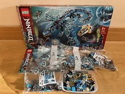 Buy LEGO 71754:  NINJAGO: Water Dragon: Box, Instruction Book And Pieces (not 100%) • 25£