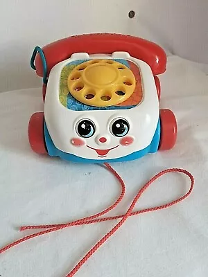 Buy Mattel Fisher Price Chatter Telephone Pull Along Toy With Moving Eyes 2000 • 4.89£