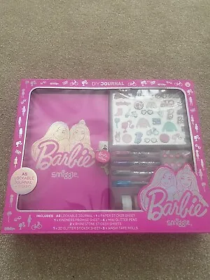 Buy Brand New Smiggle Barbie Lockable Journal Set • 20£