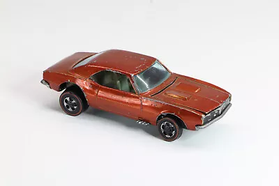Buy Hot Wheels Red Line Rare 1967 Custom Camaro Diecast Muscle Car Orange Hong Kong • 275£