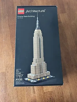Buy LEGO Architecture Empire State Building New York 21046 Building Set NEW SEALED • 142.52£
