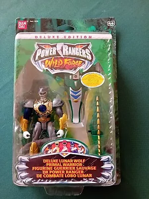 Buy Power Rangers Wild Force Deluxe Lunar Wolf Primal Warrior - Ban Dai. • 22£