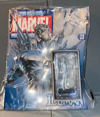 Buy Eaglemoss Marvel Classic Collection X-Men Iceman No 33 Display Figure And Mag • 7.99£