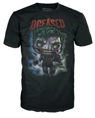 Buy DC Joker DCEASED Funko Pop Tee Shirt T-shirt - Size Small • 6.99£