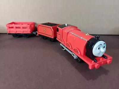 Buy James Train Tender And Wagon - Trackmaster - Tested & Working - Thomas & Friends • 5.99£