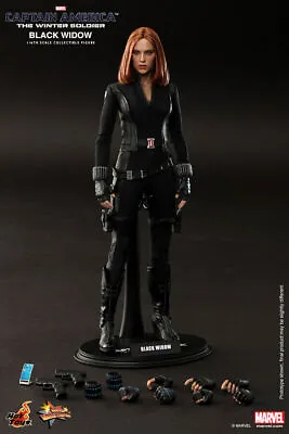 Buy Ready! Hot Toys MMS239 Captain America Winter Soldier 1/6 Black Widow Scarlett • 279.99£